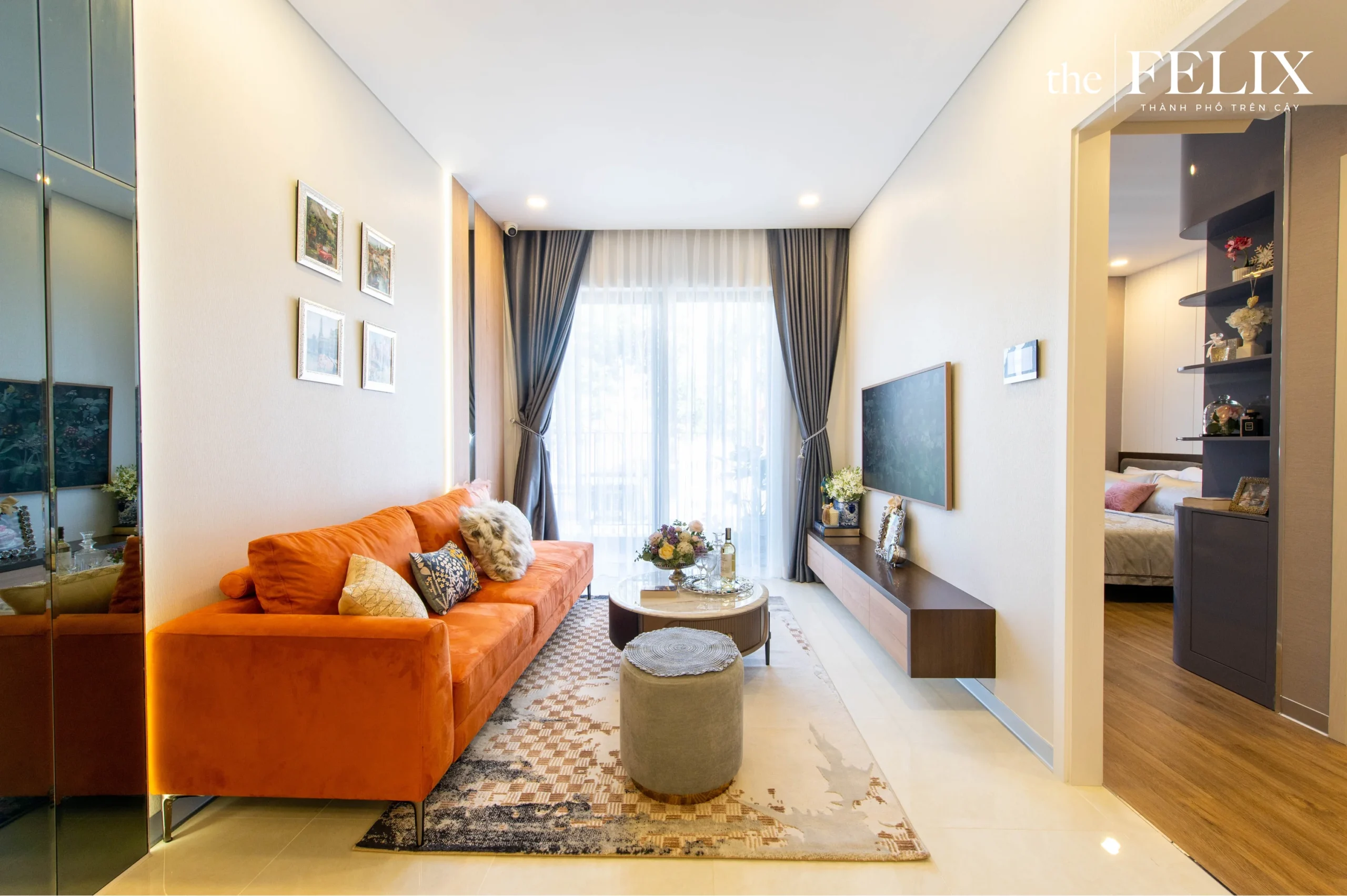 Thực tế căn hộ 2PN2WC The Felix